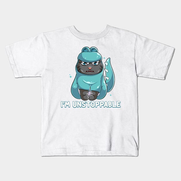 Im Unstoppable 3.0 Kids T-Shirt by Holycat